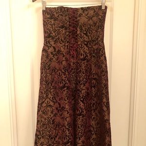 Cute strapless dress